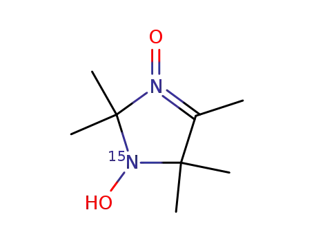 1-15N-1-hydroxy-2,2,4,4,5,5-pentamethyl-3-imidazoline 3-oxide