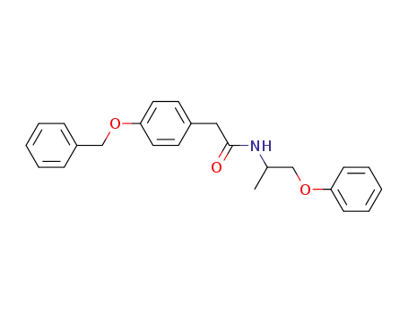 2-(4-Benzyloxy-phenyl)-N-(1-methyl-2-phenoxy-ethyl)-acetamide