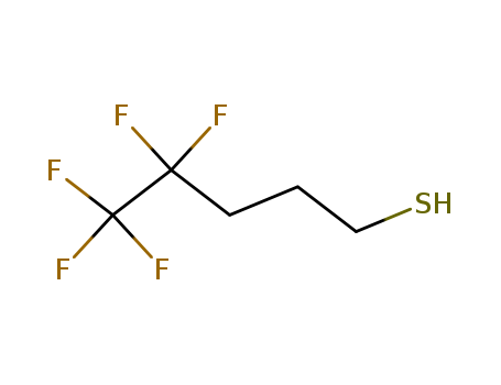 148757-88-4,4,4,5,5,5-Pentafluoro-1-pentanethiol,4,4,5,5,5-Pentafluoropentylmercaptan;