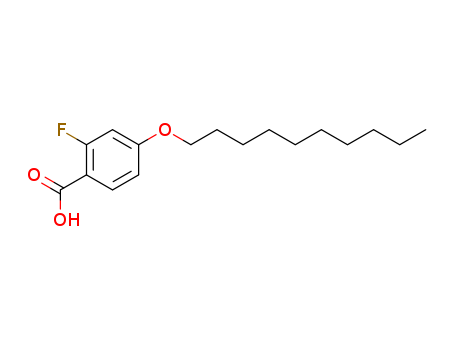 4-N-DECYLOXY-2-FLUOROBENZOIC ACID