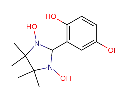 2-(2,5-Dihydroxy-phenyl)-4,4,5,5-tetramethyl-imidazolidine-1,3-diol