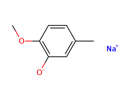sodium 5-methyl-2-methoxyphenolate