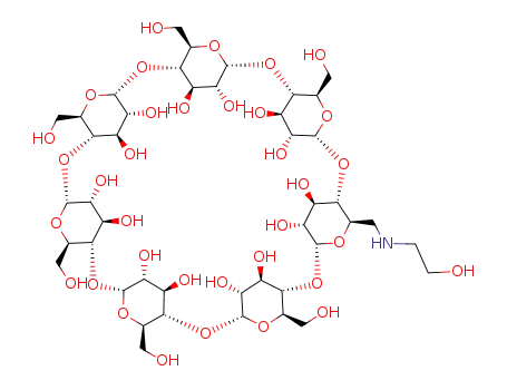 6-deoxy-6-hydroxylethylamino-β-cyclodextrin