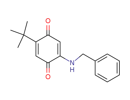 2-(Benzylamino)-5-(tert-butyl)1,4-benzoquinone