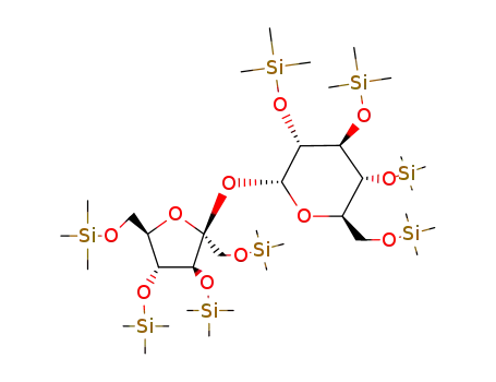 Molecular Structure of 19159-25-2 (TRIMETHYLSILYLSUCROSE)