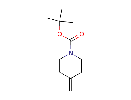 Molecular Structure of 159635-49-1 (1-Boc-4-methylenepiperidine)