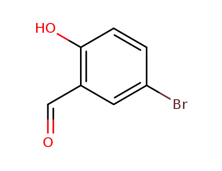 Molecular Structure of 1761-61-1 (5-Bromosalicylaldehyde)