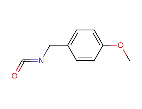 56651-60-6,4-Methoxybenzyl isocyanate,4-METHOXYBENZYL ISOCYANATE;4-METHOXYBENZYL ISOCYANATE 98%;4-Methoxybenzyl isocyanate ,98%;1-(isocyanatomethyl)-4-methoxybenzene;4-Methoxybenzyl isocyanate,99%;4-methoxybenyl isocyanate;1-(Isocyanatomethyl)-4-methoxybenzene, 4-(Isocyanatomethyl)phenyl methyl ether, 4-(Isocyanatomethyl)anisole