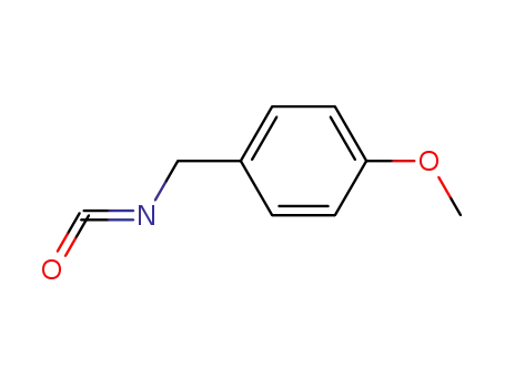 Molecular Structure of 56651-60-6 (4-Methoxybenzyl isocyanate)