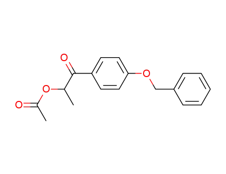 Acetic acid 2-(4-benzyloxy-phenyl)-1-methyl-2-oxo-ethyl ester