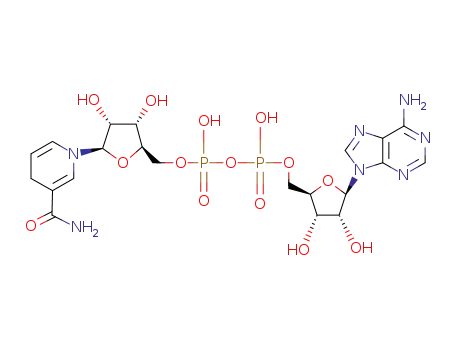 Molecular Structure of 58-68-4 (dihydronicotinamide-adenine dinucleotide)