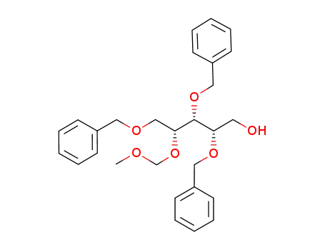 (2S,3R,4R)-2,3,5-Tris-benzyloxy-4-methoxymethoxy-pentan-1-ol