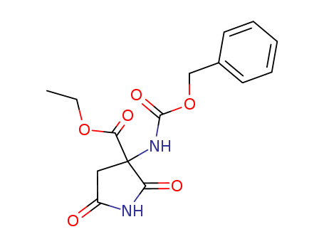 3-Pyrrolidinecarboxylic acid,
2,5-dioxo-3-[[(phenylmethoxy)carbonyl]amino]-, ethyl ester(147194-10-3)
