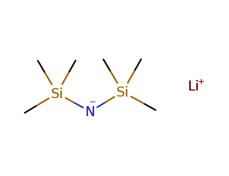 4039-32-1,Lithium bis(trimethylsilyl)amide,Disilazane, 1,1,1,3,3,3-hexamethyl-,lithium salt (8CI);Lithium, [bis(trimethylsilyl)amino]- (7CI);Silanamine,1,1,1-trimethyl-N-(trimethylsilyl)-, lithium salt (9CI);(Hexamethyldisilazane)lithium;1,1,1-Trimethyl-N-(trimethylsilyl)silanamine lithium salt;Bis(trimethylsilyl)amidolithium;Hexamethyldisilazane lithium salt;Lithiohexamethyldisilazane;Lithiumhexamethyldisilazanate;Lithium hexamethyldisilazane;Lithiumhexamethyldisilazanide;N,N-Bis(trimethylsilyl)amine lithium salt;N-Lithiohexamethyldisilazane;[1,1,1-Trimethyl-N-(trimethylsilyl)silanaminato]lithium;