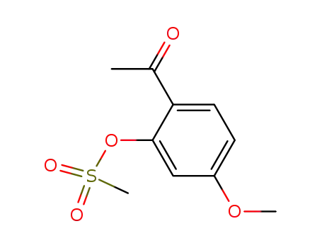 2-acetyl-5-methoxyphenyl methanesulfonate