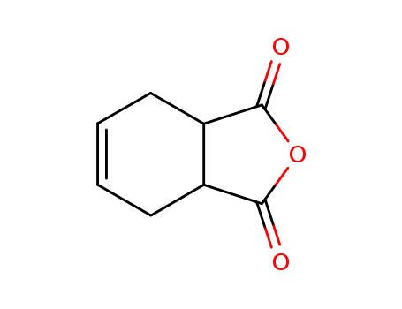 Molecular Structure of 85-43-8 (CIS-1,2,3,6-TETRAHYDROPHTHALIC ANHYDRIDE; >98%)