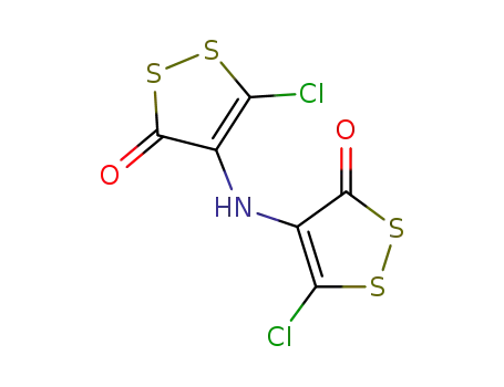 N,N-Bis(5-chloro-3-oxo-1,2-dithiol-4-yl)amine
