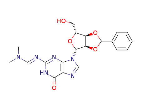 2',3'-O-benzylidene-2N-dimethylaminomethylene guanosine