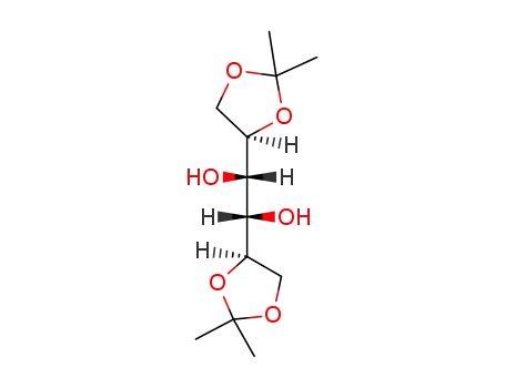 Molecular Structure of 1707-77-3 (1,2:5,6-Bis-O-(1-methylethylidene)-D-mannitol)