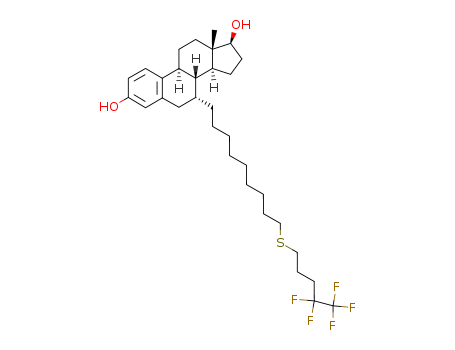 (7A,17B)-7-[9-[(4,4,5,5,5-PENTAFLUOROPENTYL)THIO]NONYL]-ESTRA-1,3,5(10)-TRIENE-3,17-DIOL