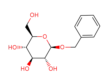 Molecular Structure of 4304-12-5 (BENZYL ALPHA-D-GLUCOPYRANOSIDE)