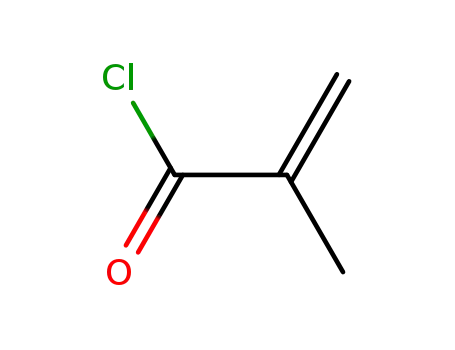 Molecular Structure of 920-46-7 (Methacryloyl chloride)