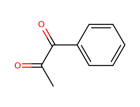 579-07-7,1-PHENYL-1,2-PROPANEDIONE,1-Phenyl-2-oxopropan-1-one;2-Oxopropiophenone;3-Phenyl-2,3-propanedione;Acetylbenzoyl;Benzoyl methyl ketone;Benzoylacetyl;Methylphenylglyoxal;NSC7643;Pyruvophenone;