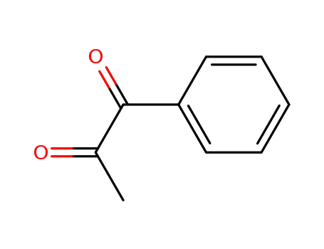 Molecular Structure of 579-07-7 (1-PHENYL-1,2-PROPANEDIONE)