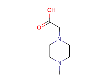 Molecular Structure of 54699-92-2 ((4-Methyl-piperazin-1-yl)-acetic acid)