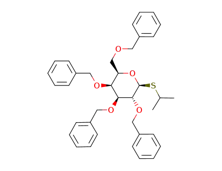 isopropyl 2,3,4,6-tetra-O-benzyl-1-thio-α-D-galactopyranoside
