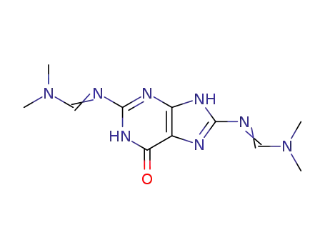 8-amino-2,8-bis(N-dimethylaminomethylene)guanine