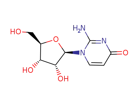 2-amino-1-(β-D-ribofuranosyl)pyrimidin-4(1H)-one