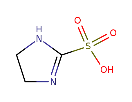 Molecular Structure of 64205-92-1 (4,5-Dihydro-1H-imidazole-2-sulfonic acid)