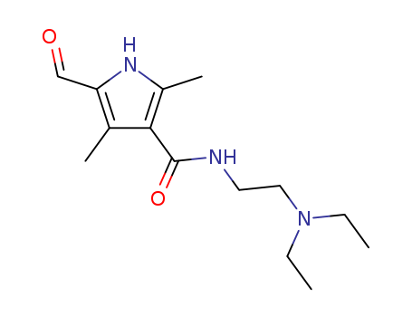 N-(2-(diethylamino)ethyl)-5-formyl-2,4-dimethyl-1H- pyrrole-3-carboxamide