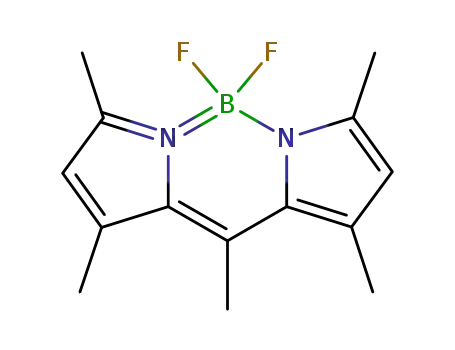 Molecular Structure of 121207-31-6 (4,4-DIFLUORO-1,3,5,7,8-PENTAMETHYL-4-BORA-3A,4A-DIAZA-S-INDACENE)