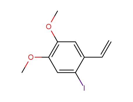 1-iodo-4,5-dimethoxy-2-vinylbenzene