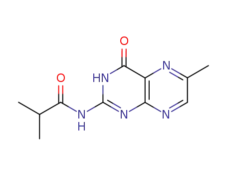 N-(6-methyl-4-oxo-3,4-dihydropteridin-2-yl)isobutyramide