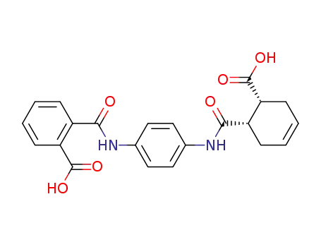 N-{4-[((1S,6R)-6-Carboxy-cyclohex-3-enecarbonyl)-amino]-phenyl}-phthalamic acid