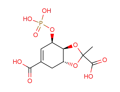(3aR,7R,7aS)-2-Methyl-7-phosphonooxy-3a,4,7,7a-tetrahydro-benzo[1,3]dioxole-2,5-dicarboxylic acid