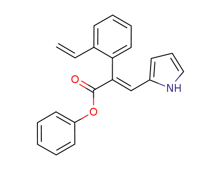 (E)-2-[2-phenoxycarbonyl-2-(2-vinylphenyl)ethenyl]pyrrole