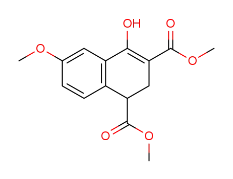 dimethyl 1,2-dihydro-4-hydroxy-6-methoxynaphthalene-1,3-dicarboxylate