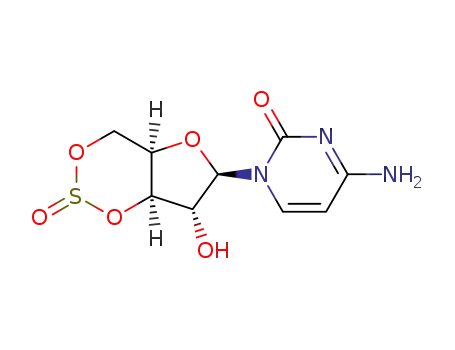 4-Amino-1-((4aR,6R,7R,7aR)-7-hydroxy-2-oxo-tetrahydro-2λ4-furo[3,2-d][1,3,2]dioxathiin-6-yl)-1H-pyrimidin-2-one
