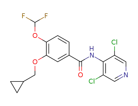 Molecular Structure of 162401-32-3 (Roflumilast)
