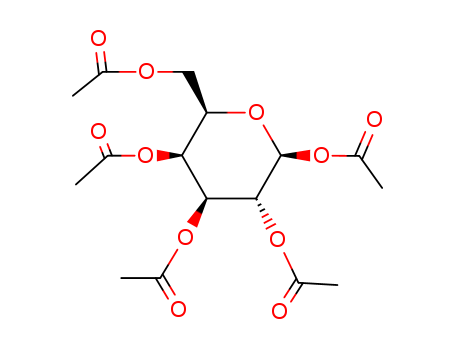 4163-60-4,beta-D-Galactose pentaacetate,Galactopyranose,pentaacetate, b-D-(8CI);b-D-Galactopyranose, pentaacetate(9CI);1,2,3,4,6-Penta-O-acetyl-b-D-galactopyranose;1,2,3,4,6-Penta-O-acetyl-b-D-galactopyranoside;1,2,3,4,6-Penta-O-acetyl-b-D-galactose;2,3,4,6-Tetra-O-acetyl-b-D-galactopyranosyl acetate;NSC 119334;NSC 1353;Penta-O-acetyl-b-D-galactopyranose;Pentaacetyl-b-D-galactose;b-Pentaacetylgalactose;