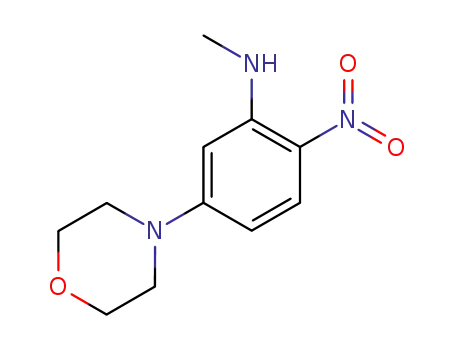 N-methyl-5-morpholino-2-nitroaniline