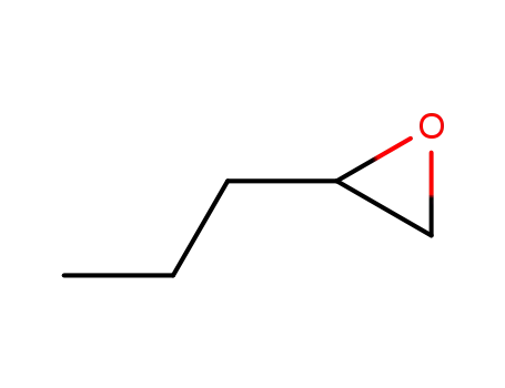 Molecular Structure of 1003-14-1 (1,2-Epoxypentane)