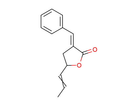 3-(E-phenylmethylene)-5-(1-propenyl)dihydrofuran-2-one