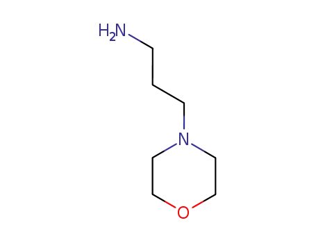 Molecular Structure of 123-00-2 (N-(3-Aminopropyl)morpholine)