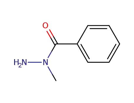 Molecular Structure of 1483-24-5 (Benzoic acid, 1-methylhydrazide (6CI,7CI,8CI,9CI))