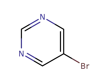 Molecular Structure of 4595-59-9 (5-Bromopyrimidine)